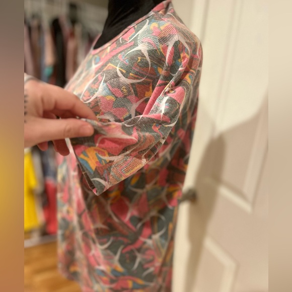 LuLaRoe Multicolor Tunic Size XXS - Picture 4 of 7